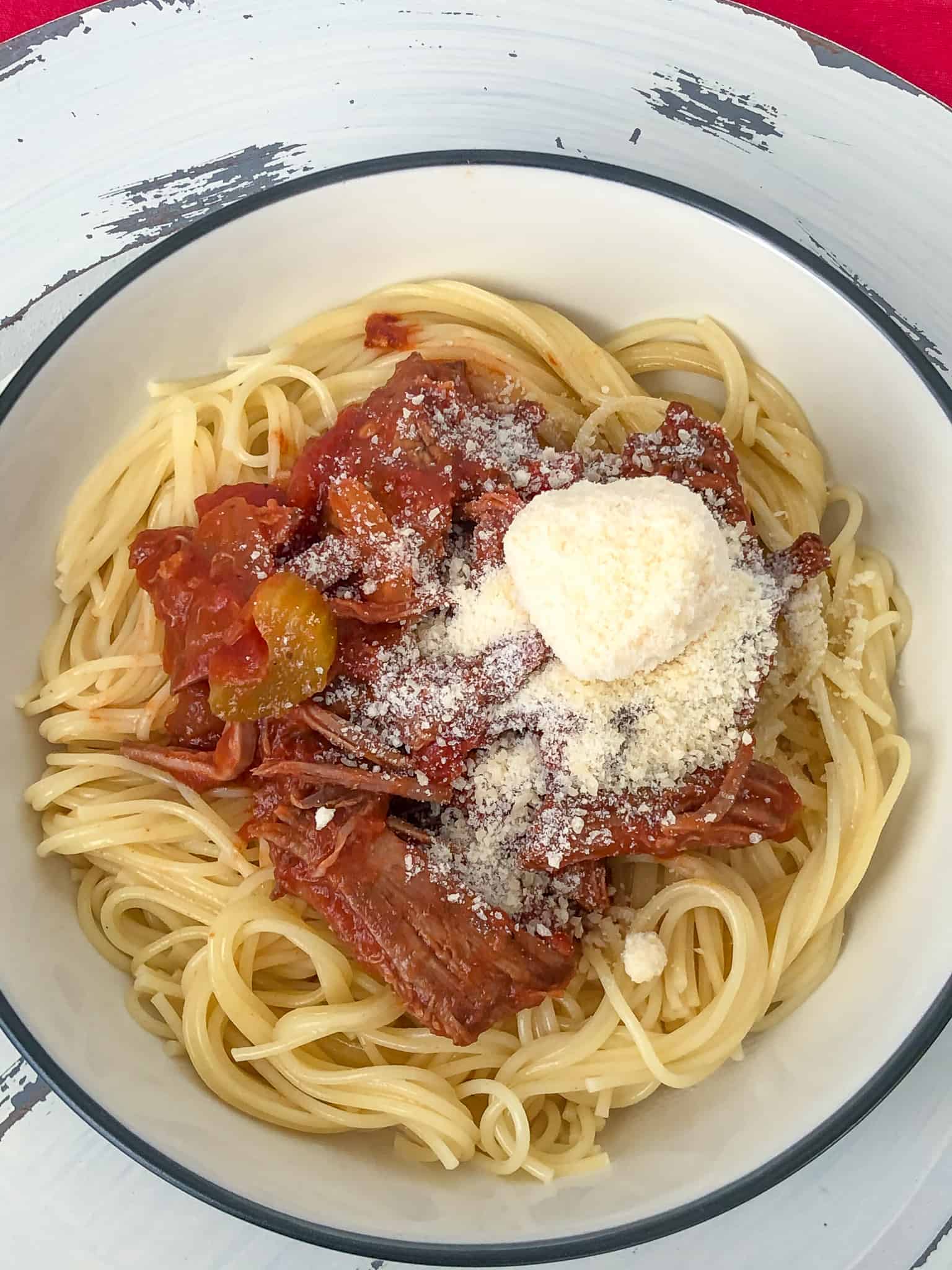 Simple Steak and Mushroom Ragu (Crock Pot) | Lauren Fit Foodie
