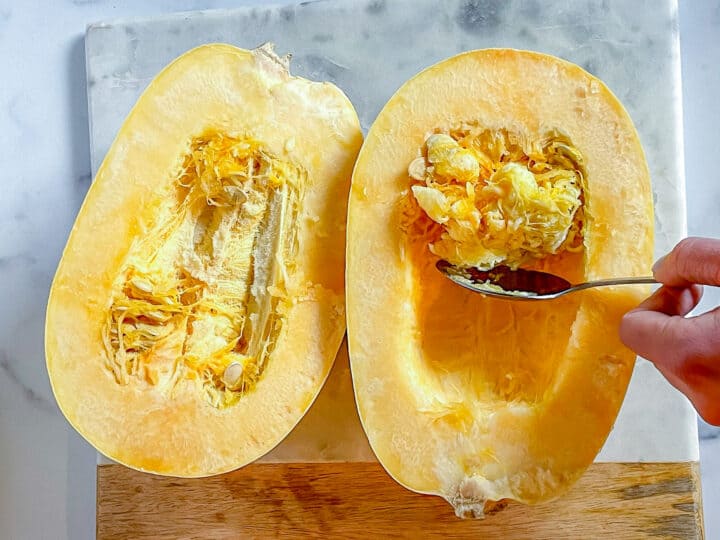 How to Cook a Spaghetti Squash (3 Ways!) in the Oven, Microwave and Air