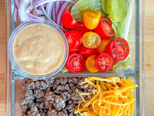 Beef Taco Bowls (healthy meal-prep!) - Fit Foodie Finds