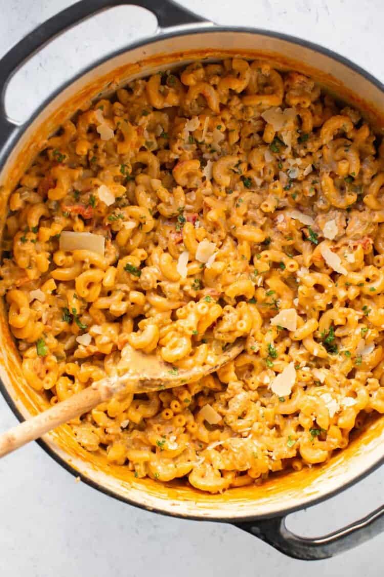 Healthy Mexican Mac and Cheese Lauren Fit Foodie