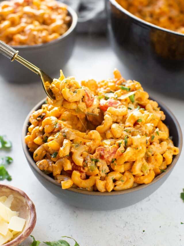 Healthy Mexican Mac and Cheese