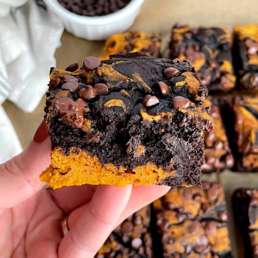 Healthy Pumpkin Brownies (Flourless) Lauren Fit Foodie