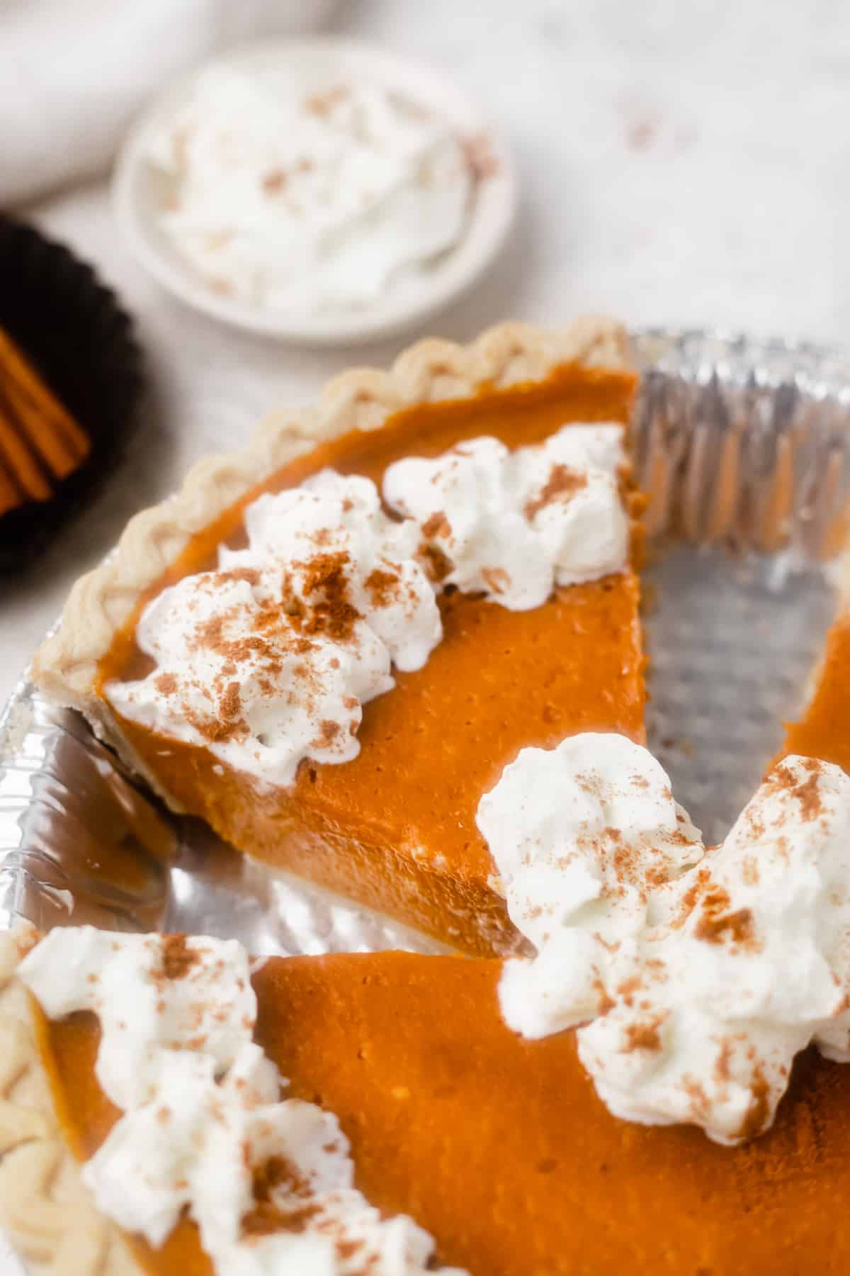 The Best Low Calorie Pumpkin Pie Recipe! (That's Not Crustless ...