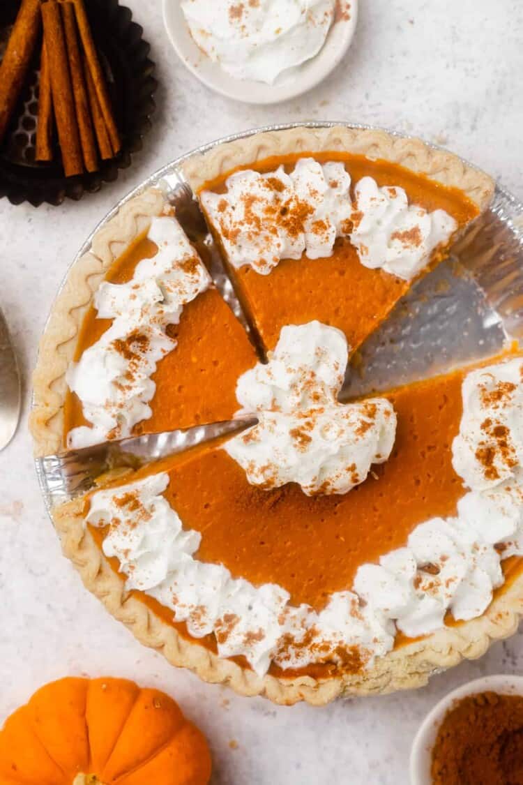 The Best Low Calorie Pumpkin Pie Recipe! (That's Not Crustless ...