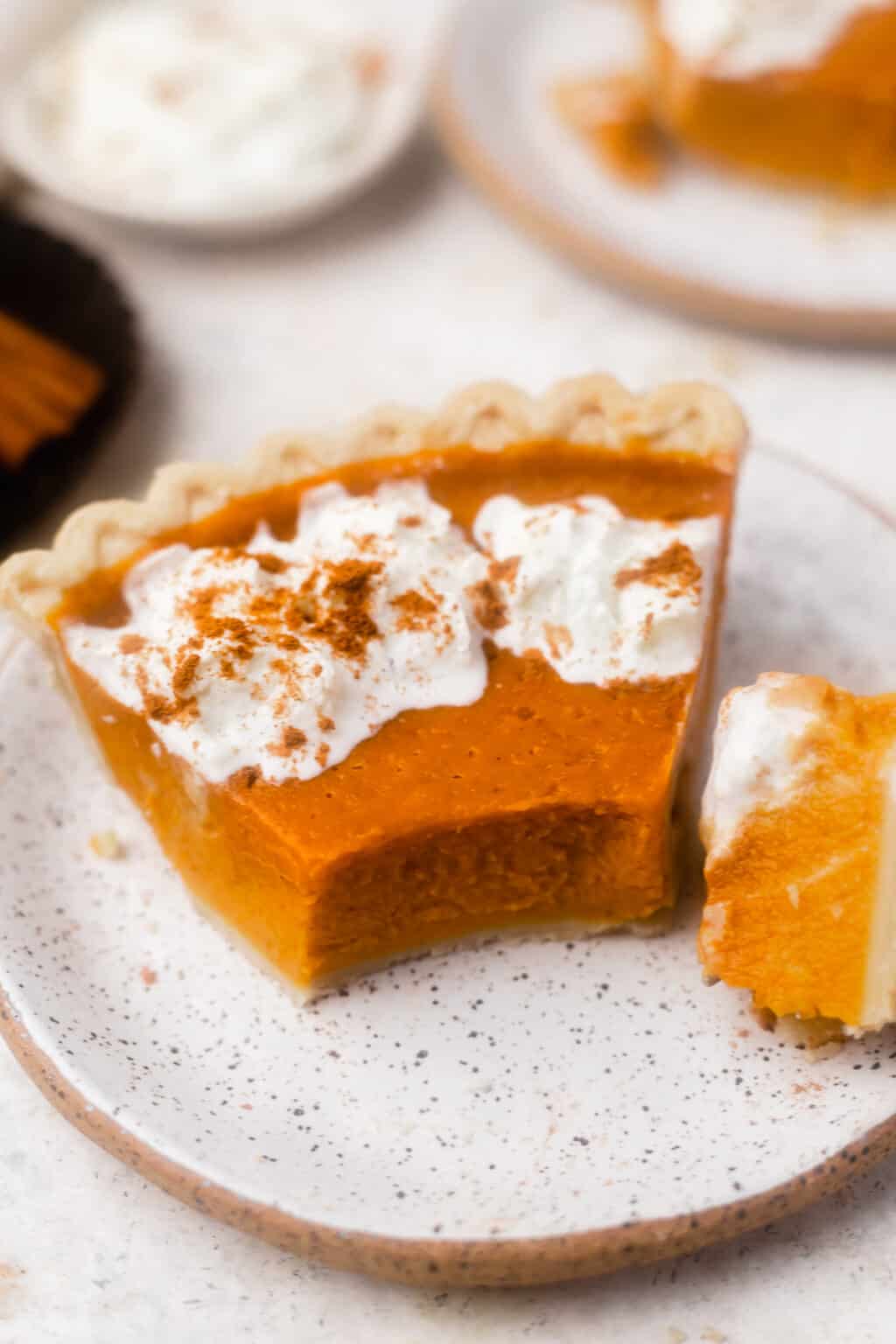 The Best Low Calorie Pumpkin Pie Recipe! (That's Not Crustless ...