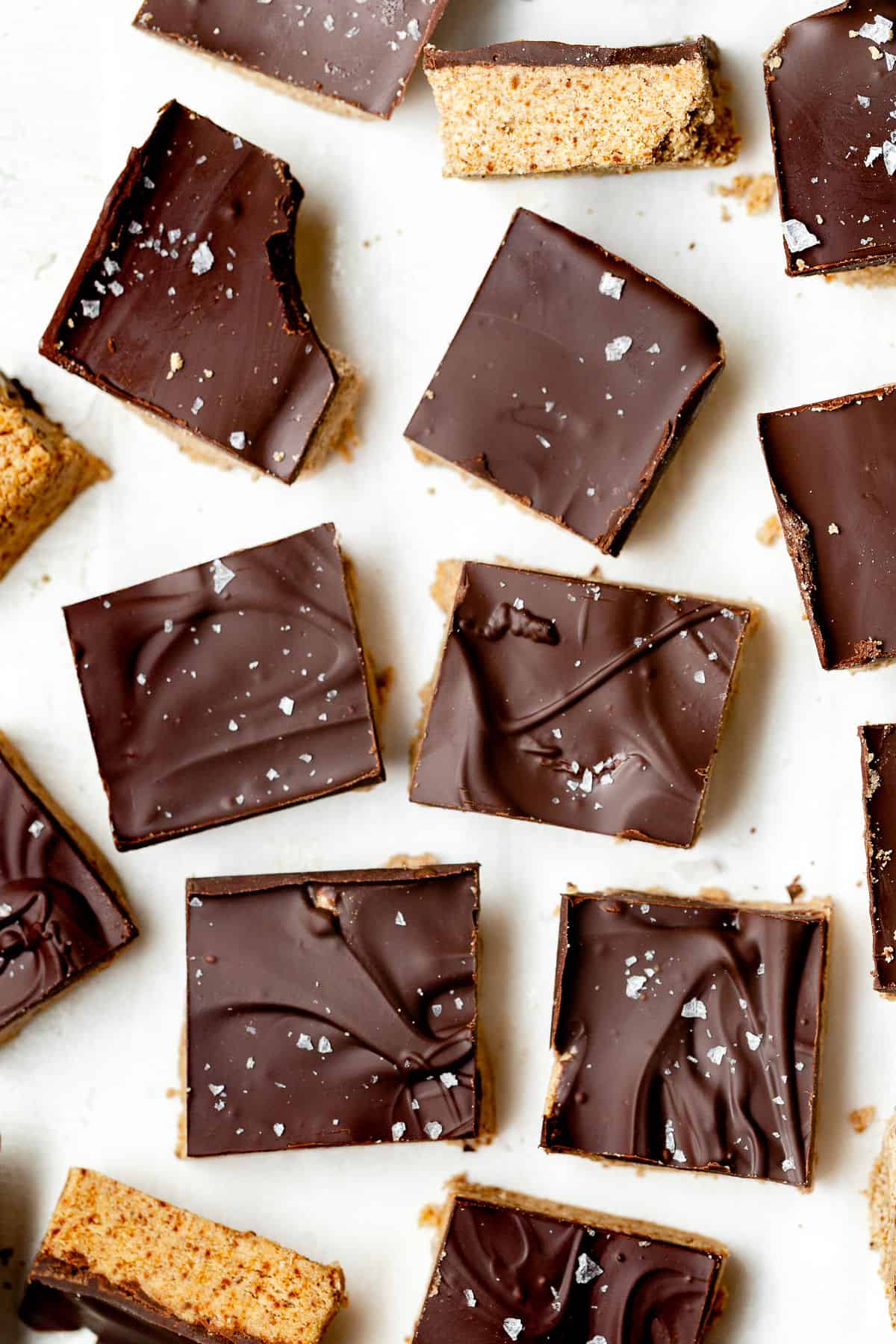 The BEST Healthy Chocolate Covered Cookie Dough Squares! Lauren Fit