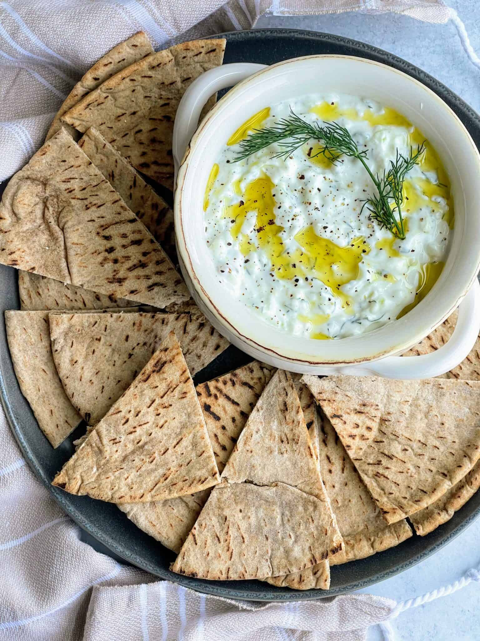 Tzatziki Sauce (proteinpacked) Lauren Fit Foodie