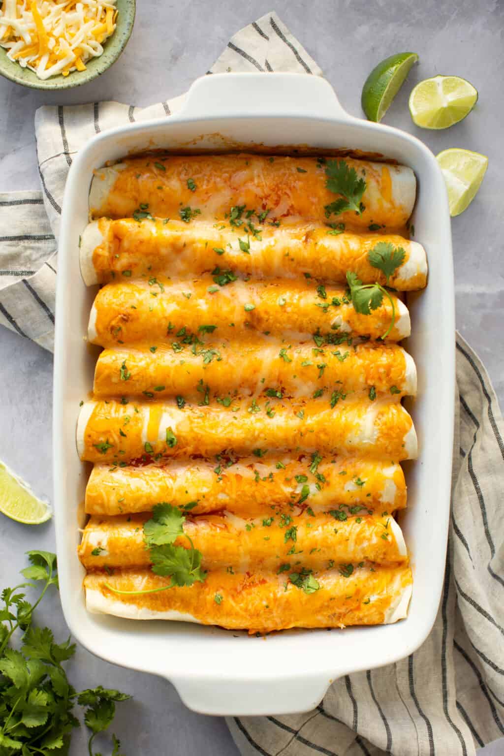 Skinny Chicken Enchiladas | Lauren Fit Foodie