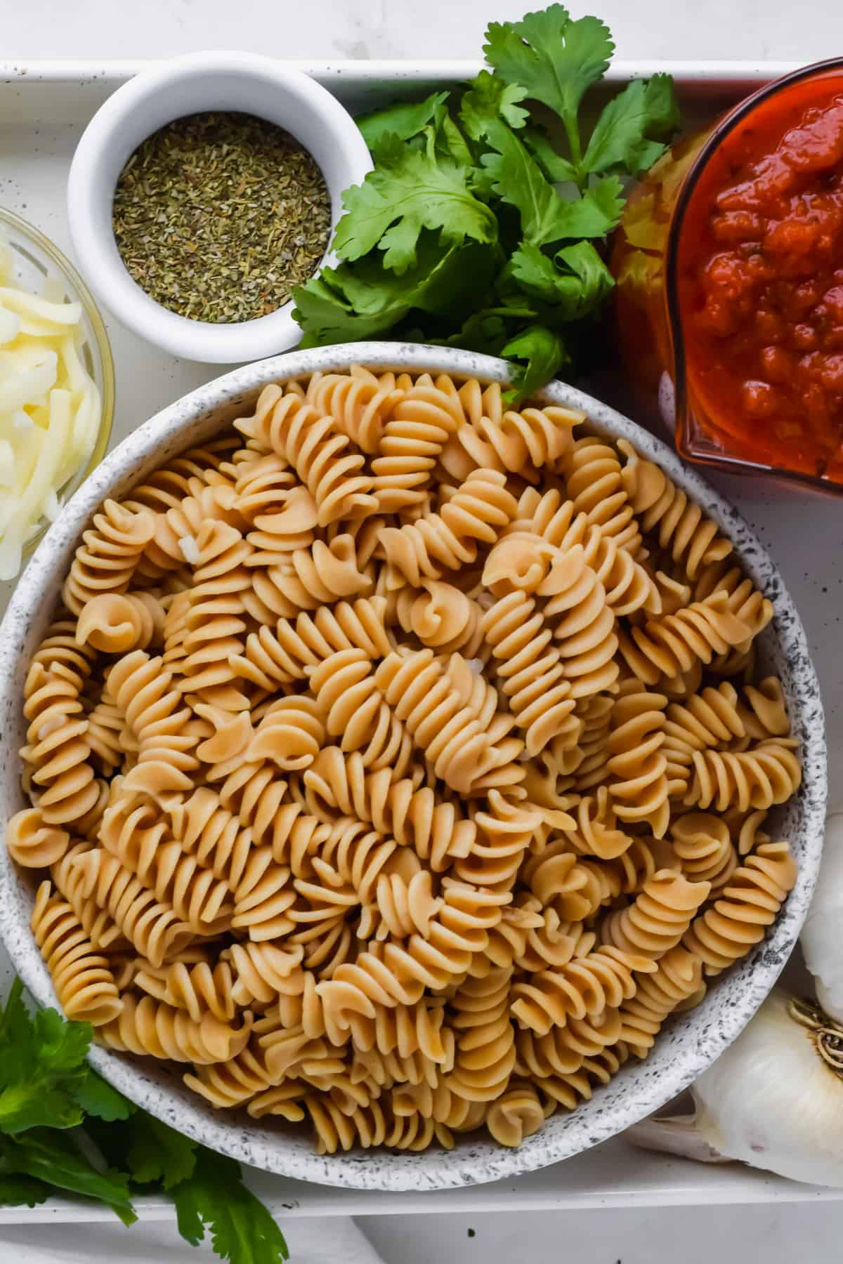 Easy Healthy Rotini Pasta Bake | Lauren Fit Foodie