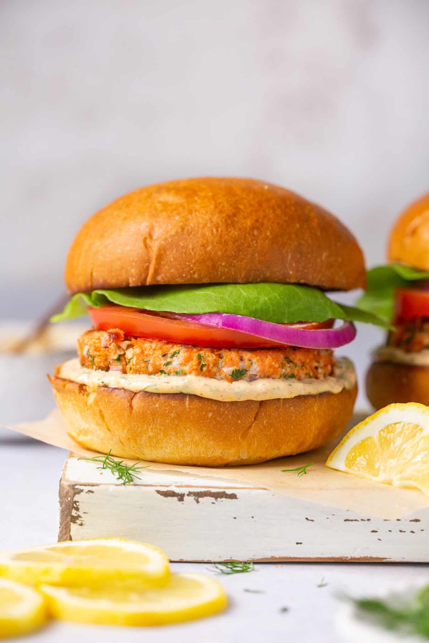 Easy Salmon Burgers (20Minute) Lauren Fit Foodie