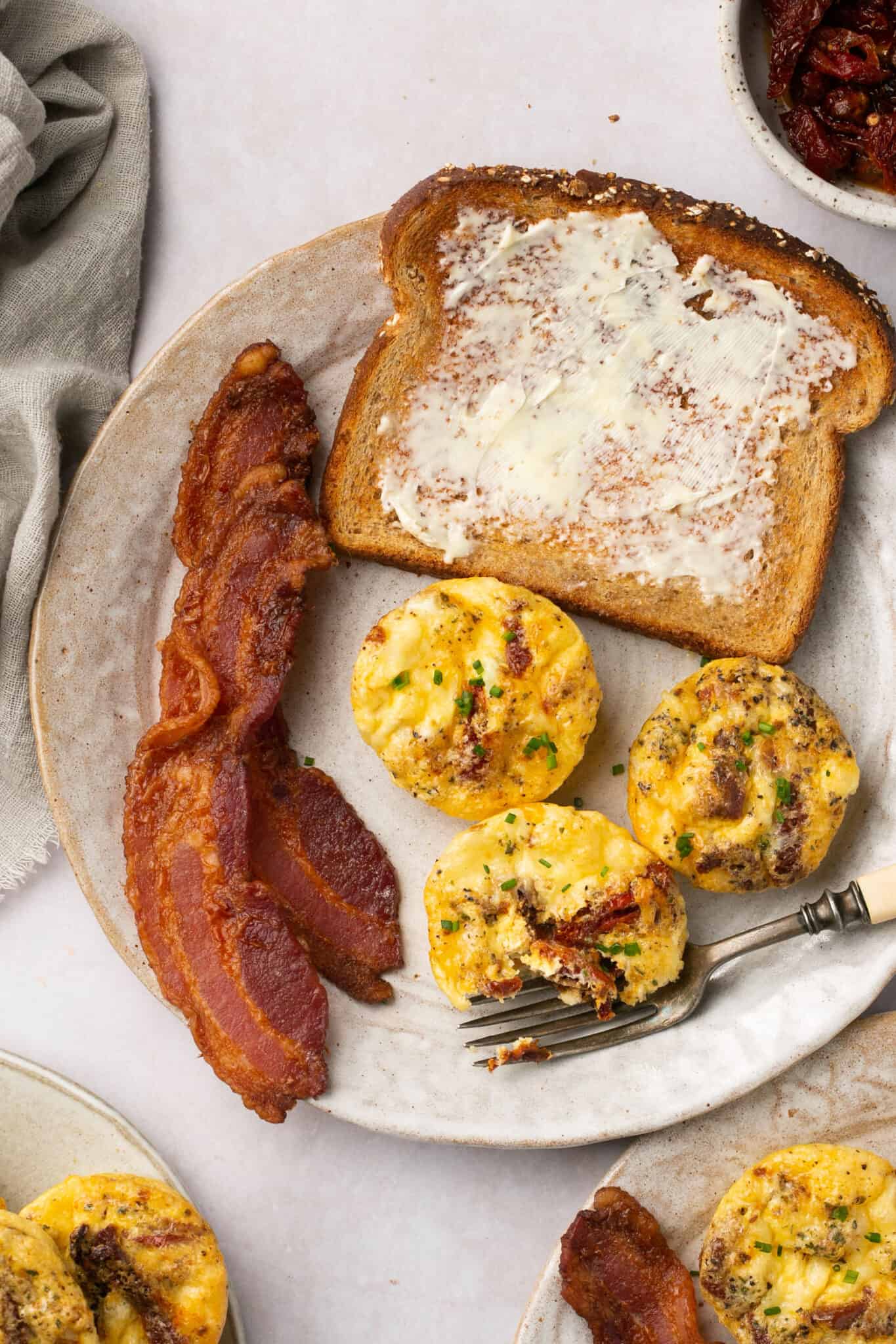 Sun Dried Tomato Egg Bites Lauren Fit Foodie