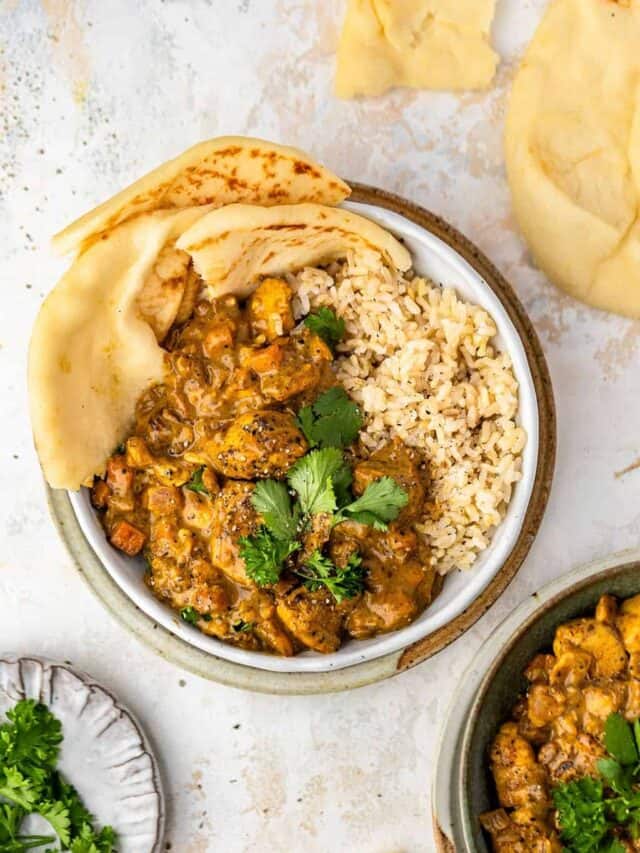 The Most Yummy Healthy Chicken Curry (Slow Cooker Recipe)