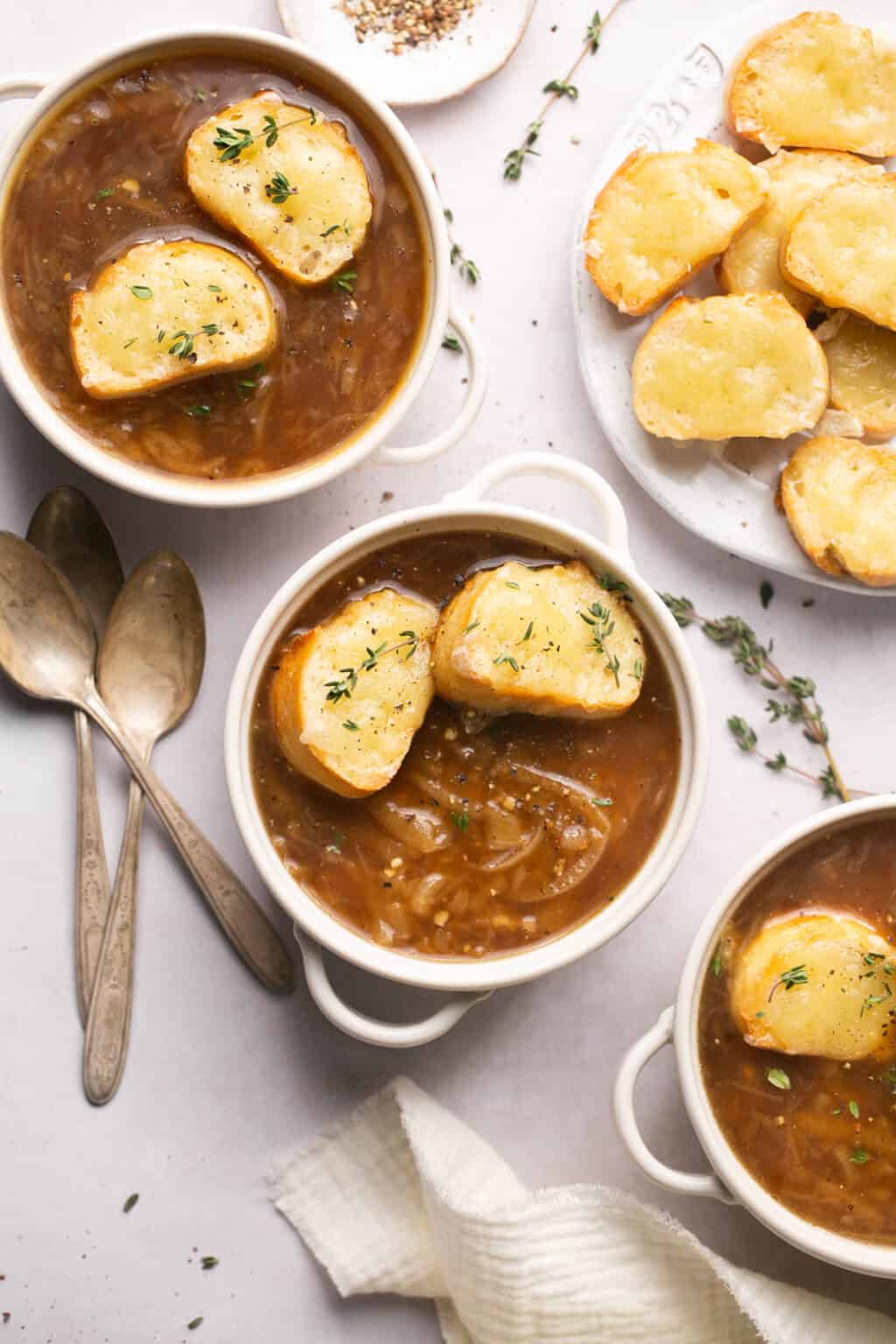 The Best Healthy French Onion Soup Lauren Fit Foodie