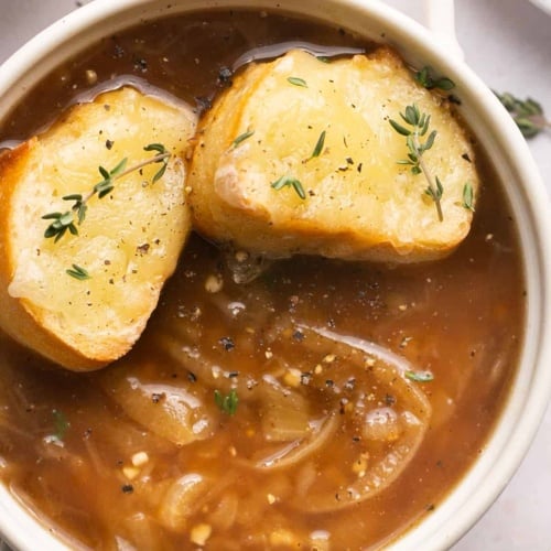 Gluten-Free French Onion Soup (Dairy-Free) - Dish by Dish