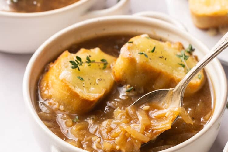 The Best Healthy French Onion Soup | Lauren Fit Foodie