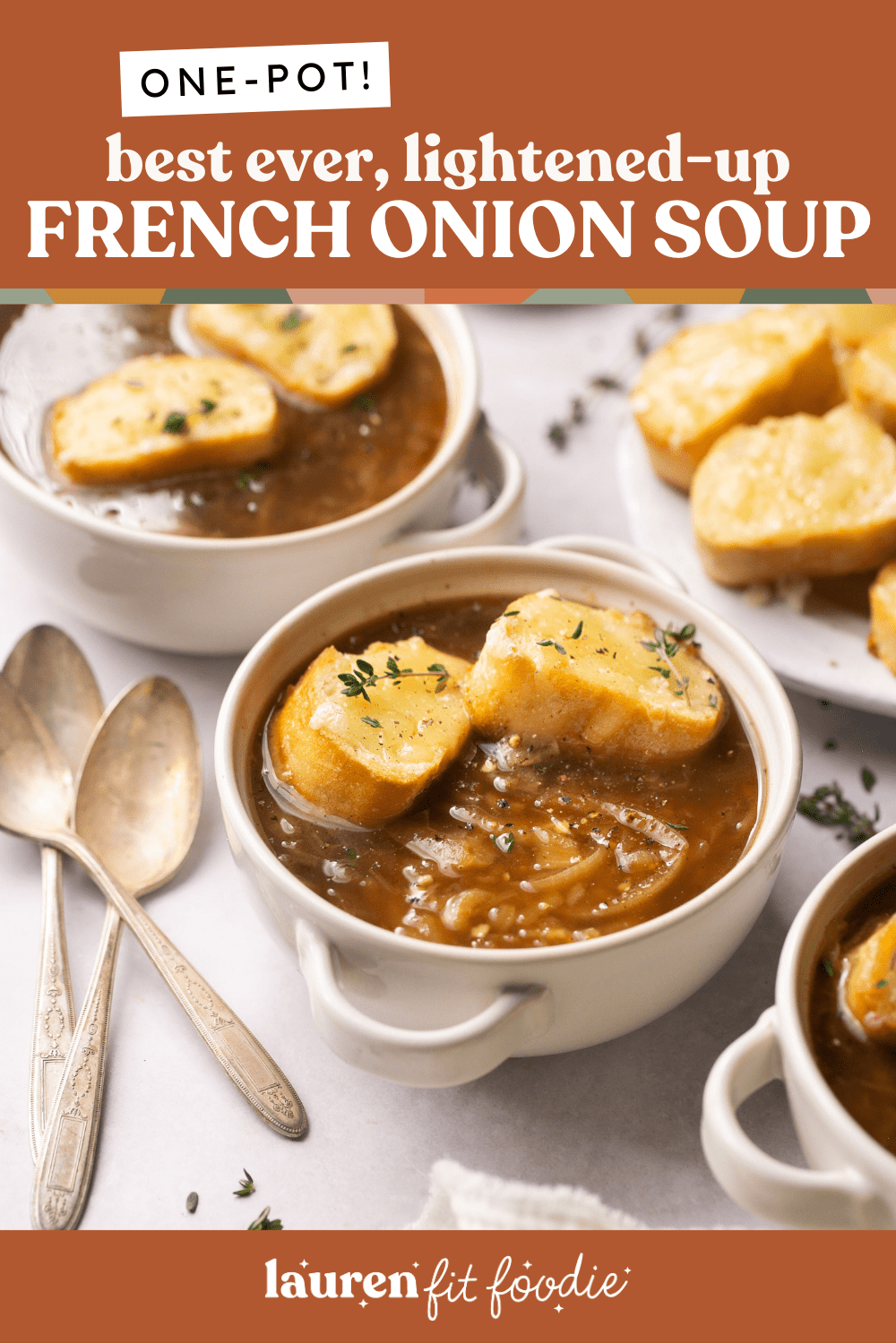 The Best Healthy French Onion Soup Lauren Fit Foodie
