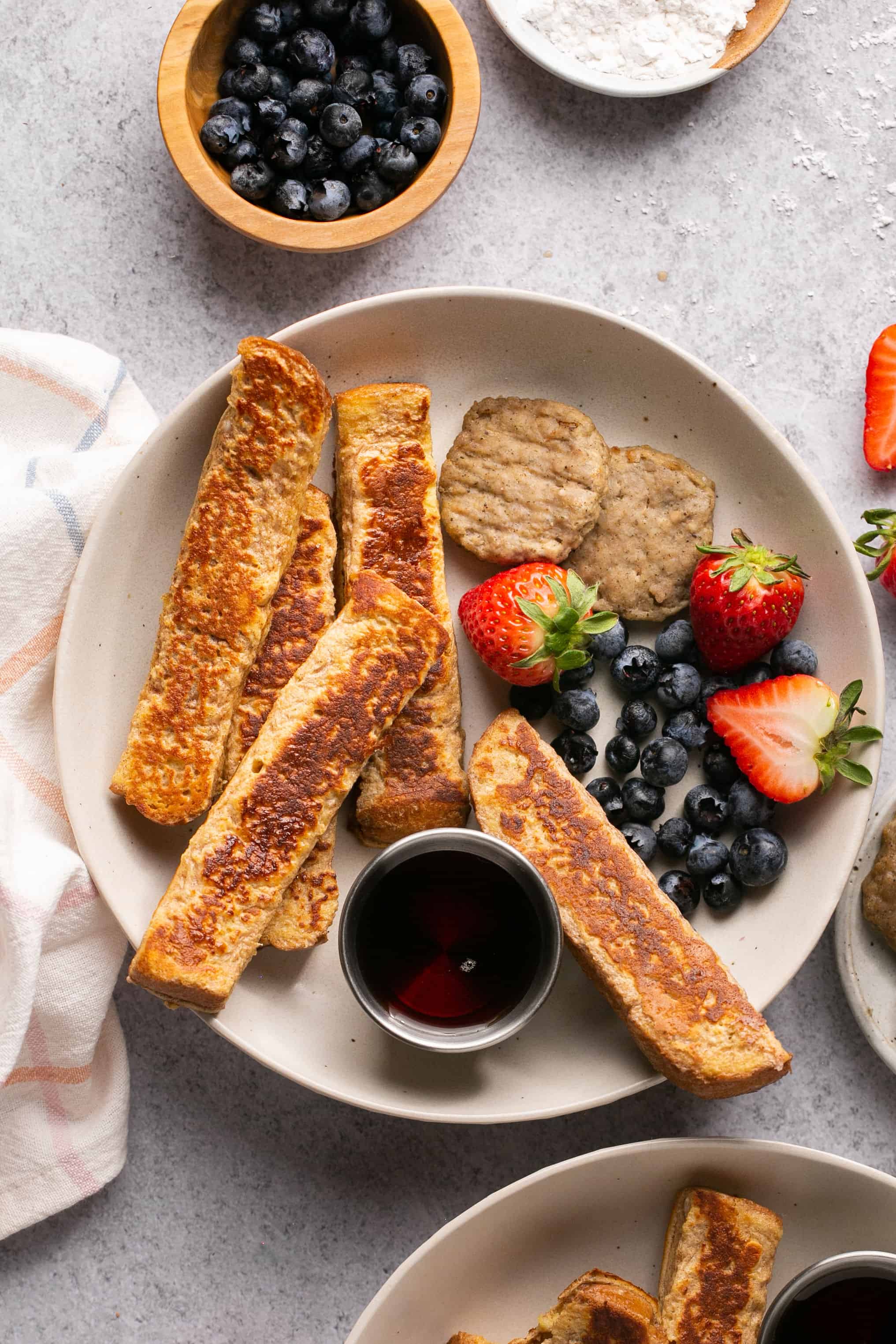 The Best Protein French Toast Sticks! Lauren Fit Foodie