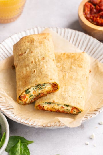 Copycat Starbucks Spinach Feta Wrap Recipe (Double the Protein!)