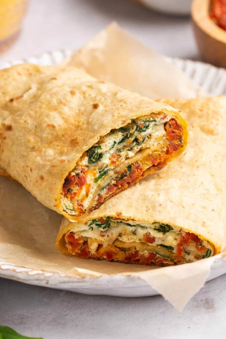 Copycat Starbucks Spinach Feta Wrap Recipe (Double the Protein!)