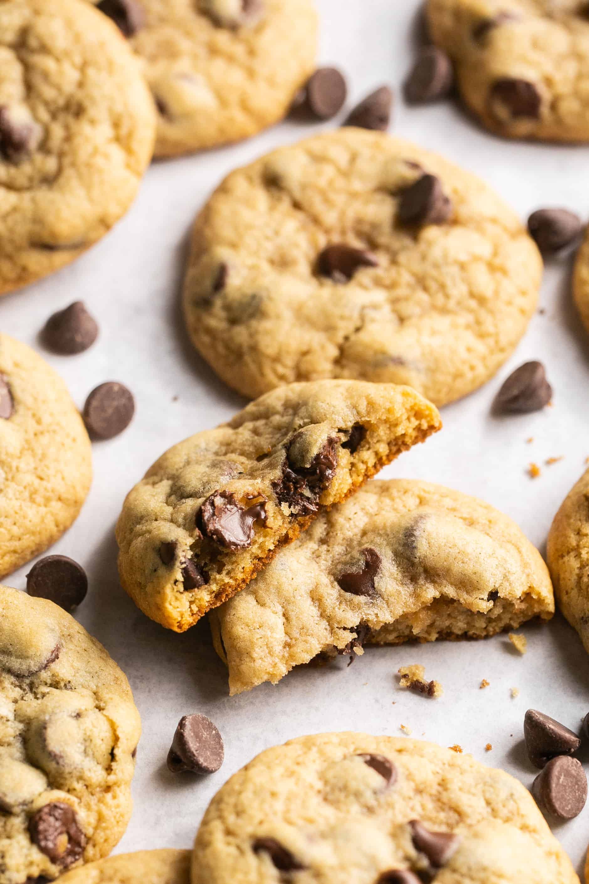 Small Batch Chocolate Chip Cookies (Classic Chewy) | Lauren Fit Foodie