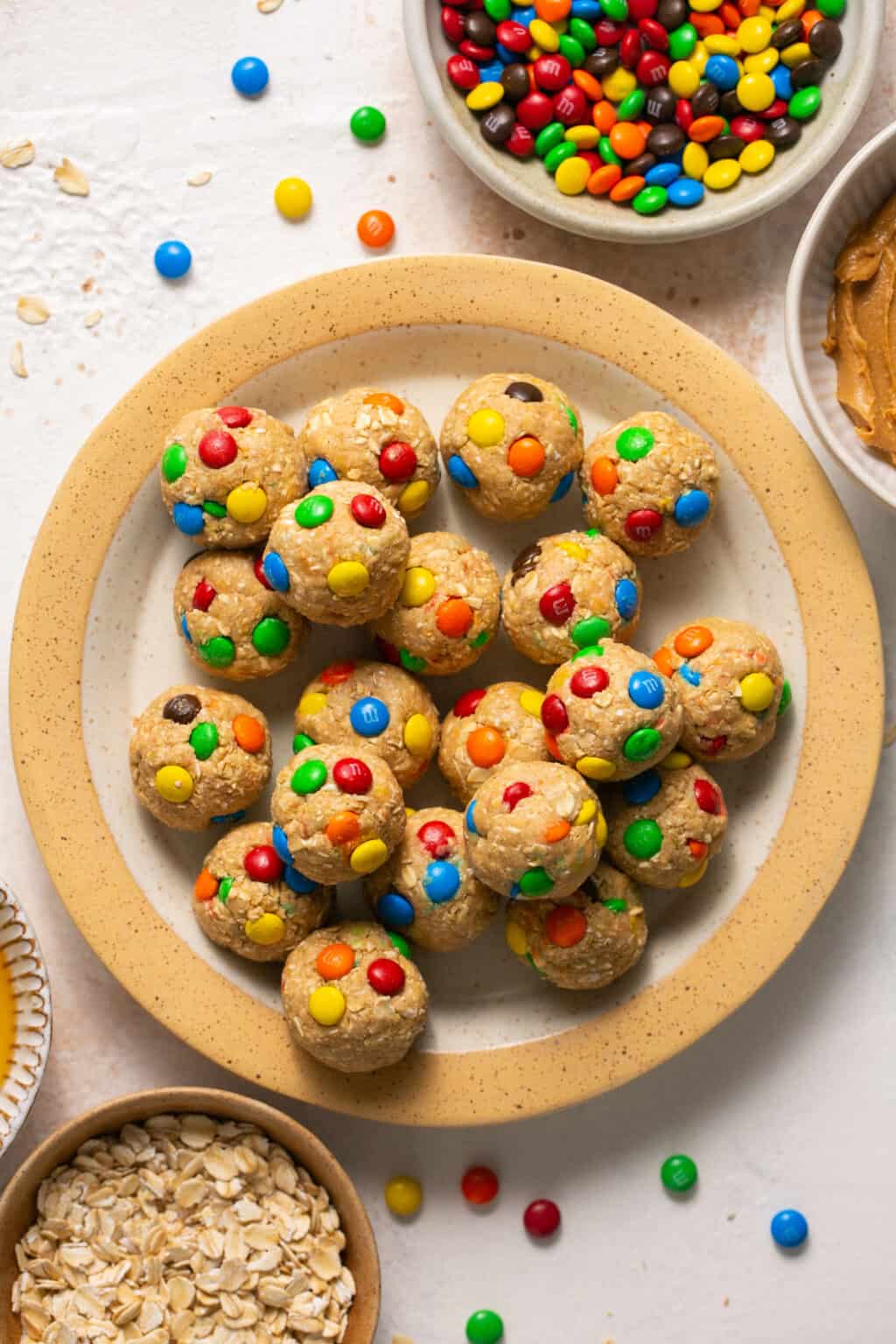 Monster Cookie Protein Balls (Low Calorie) Lauren Fit Foodie