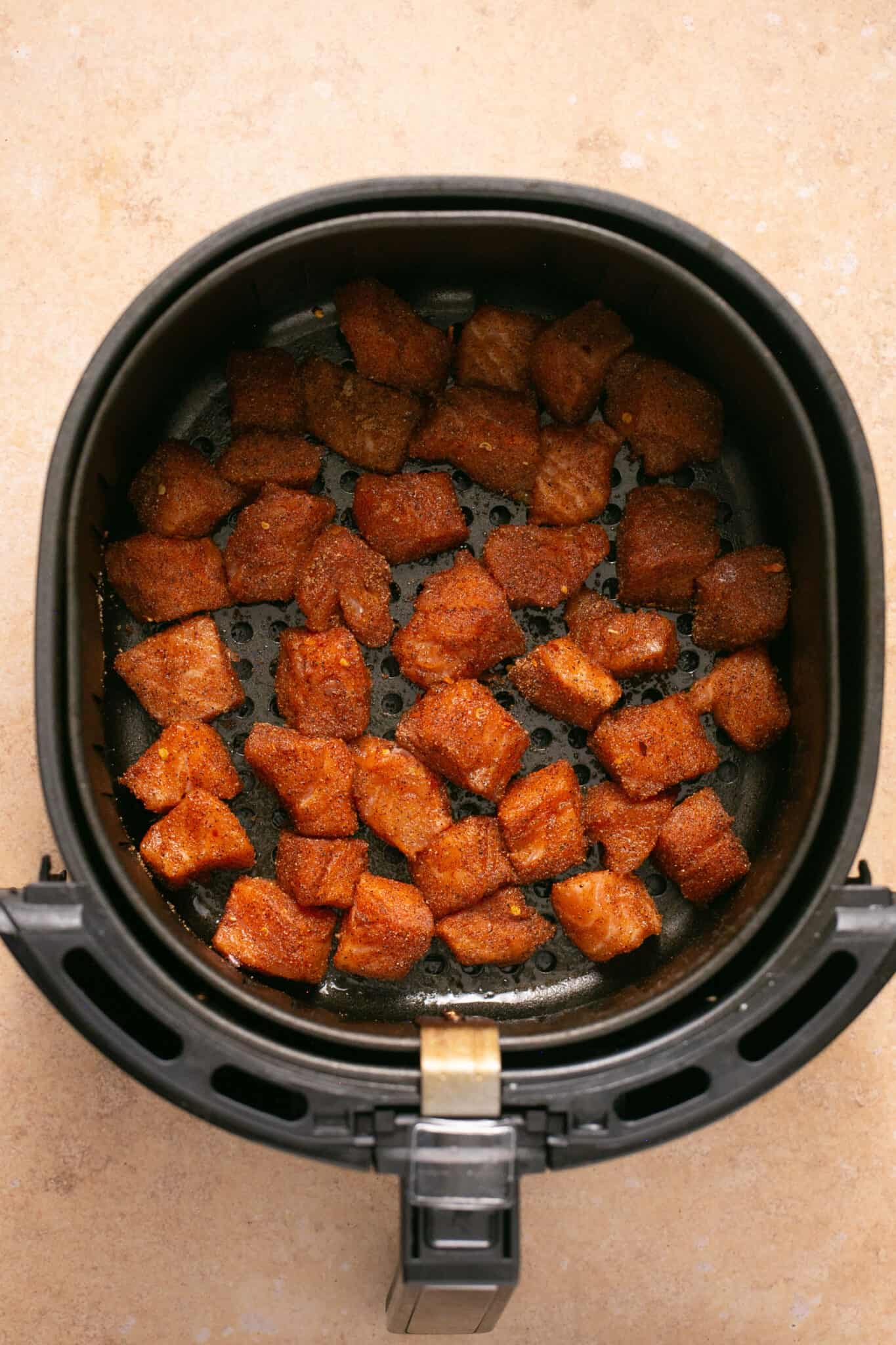 15Minute Bang Bang Salmon Bites (Air Fryer) Lauren Fit Foodie