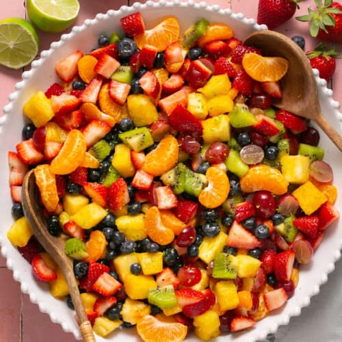 Orange Honey Rainbow Fruit Salad + Video - TSRI