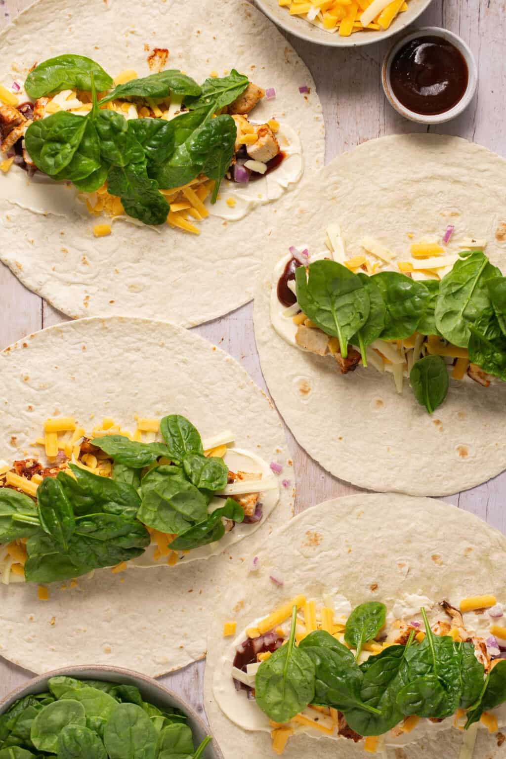 Easy 10Minute BBQ Chicken Wrap Recipe Lauren Fit Foodie