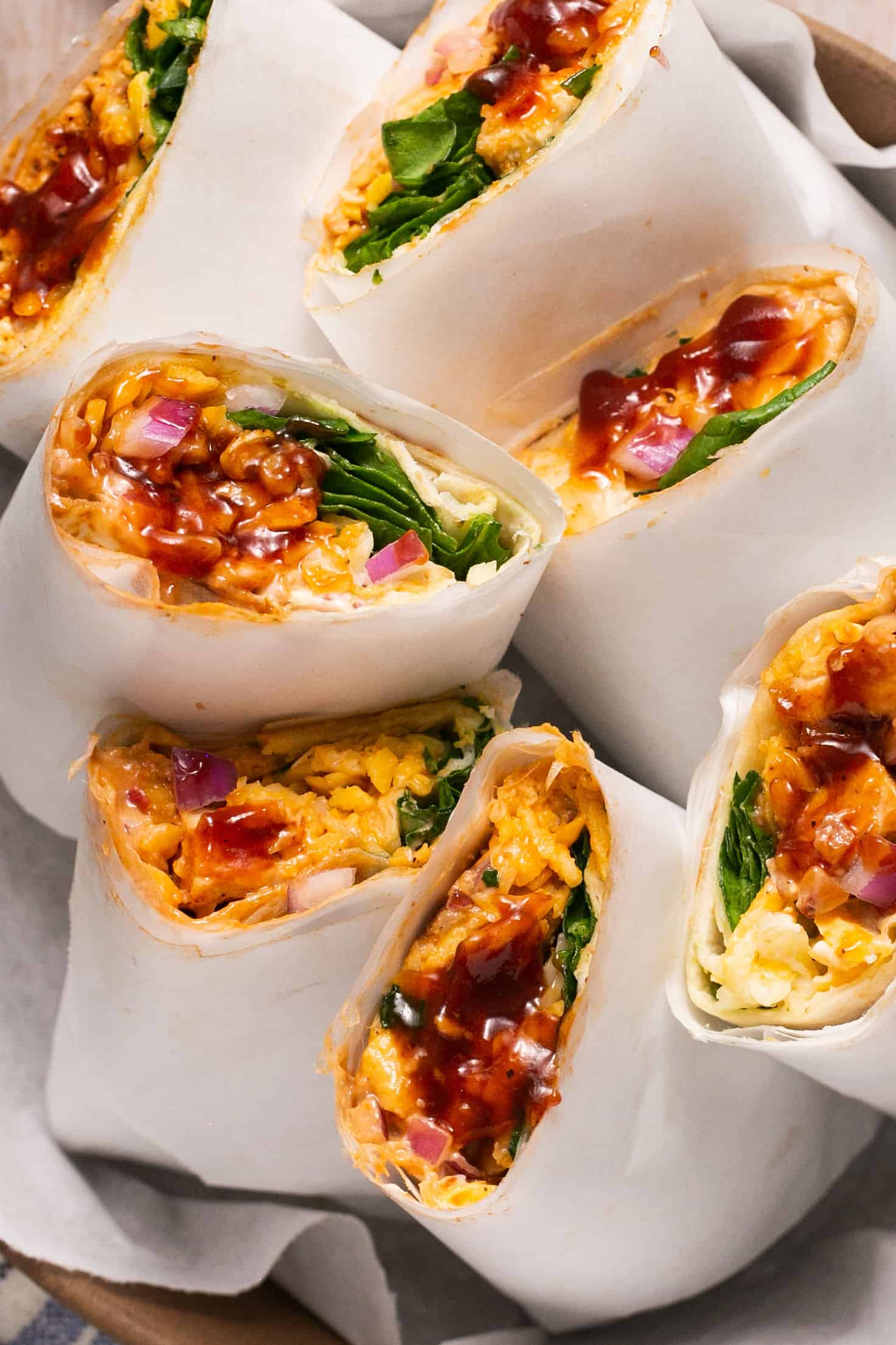 Easy 10-Minute BBQ Chicken Wrap Recipe | Lauren Fit Foodie