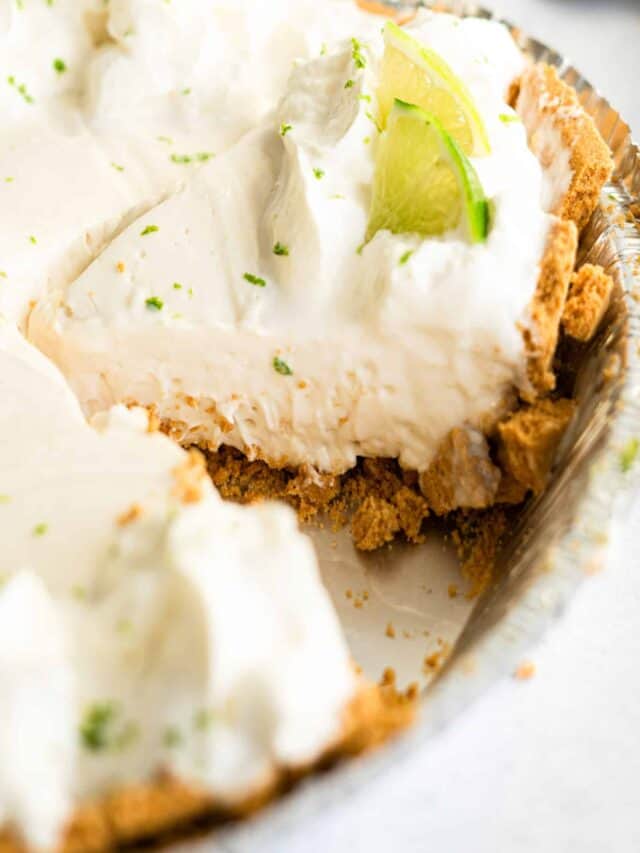 Lightened Up, No Bake Key Lime Pie (without Condensed Milk) Lauren