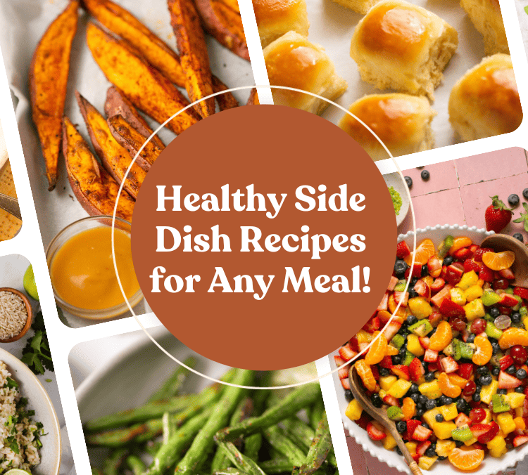 Healthy Side Dish Recipes cover.