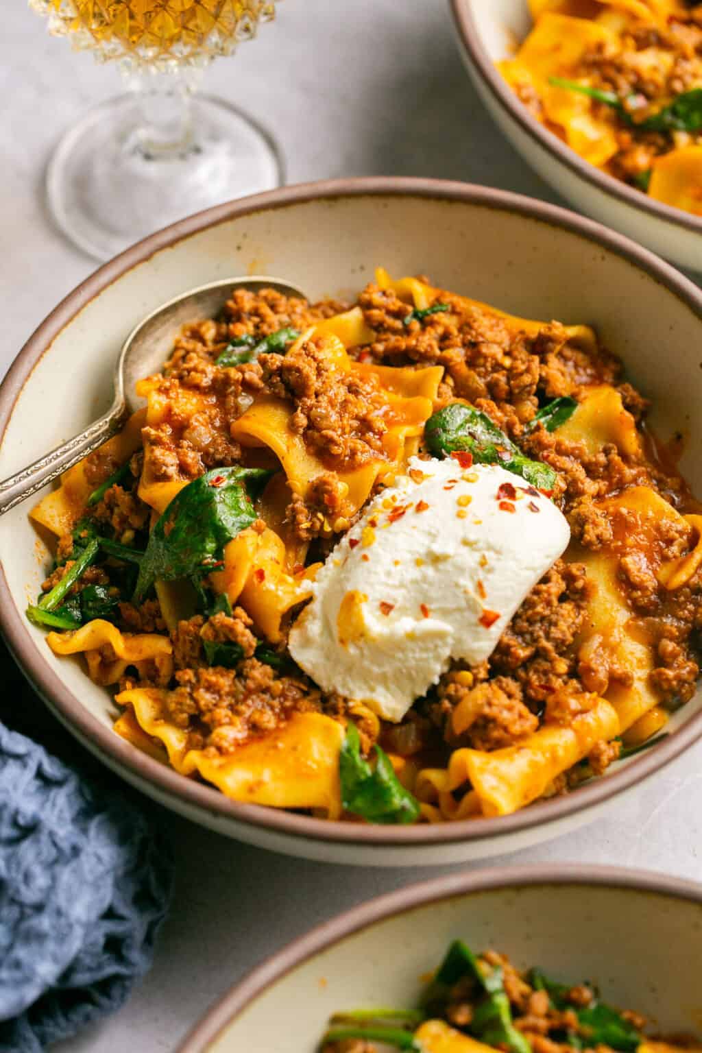 Super Easy Crockpot Lasagna Soup | Lauren Fit Foodie