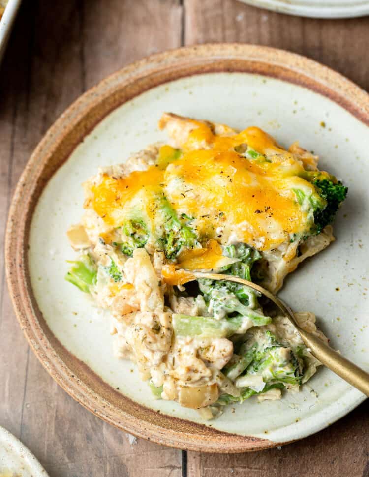 Chicken Broccoli Hashbrown Casserole | Lauren Fit Foodie