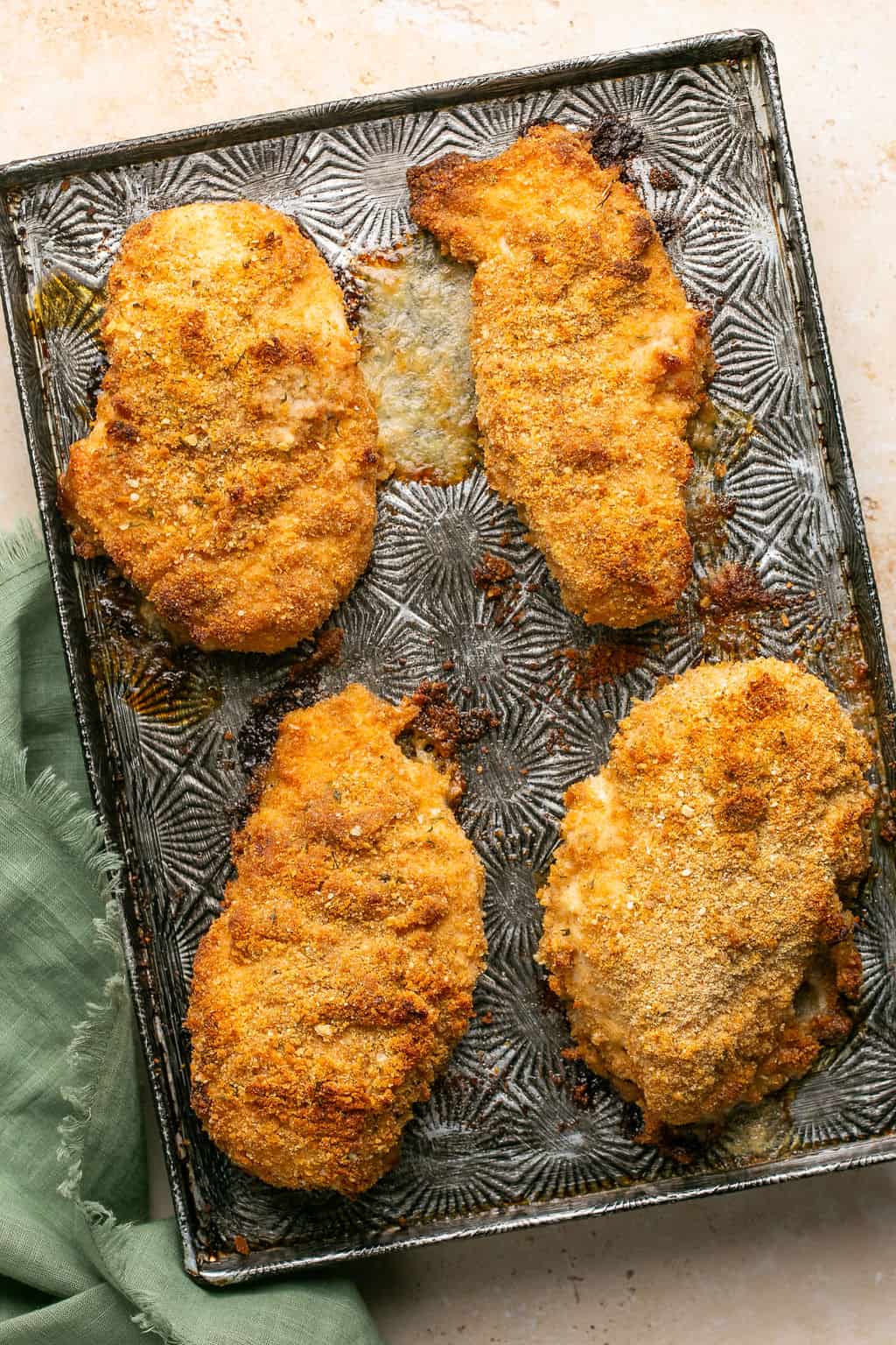 3-Ingredient Meal Prep Breaded Chicken (No Egg) | Lauren Fit Foodie