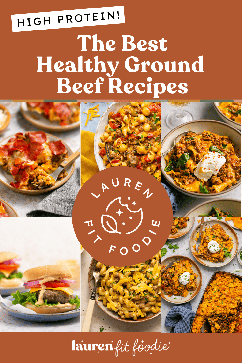 15+ Healthy Ground Beef Recipes | Lauren Fit Foodie