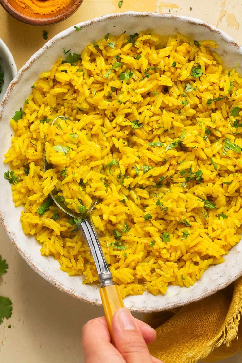 Instant Pot Yellow Rice Recipe (20-Minute) | Lauren Fit Foodie