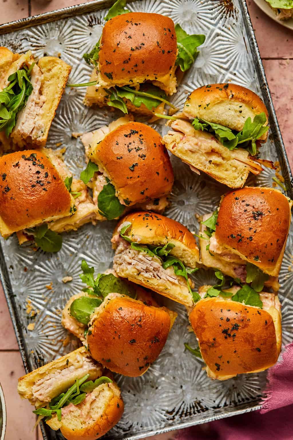 Turkey Sliders with Cranberry Aioli | Lauren Fit Foodie