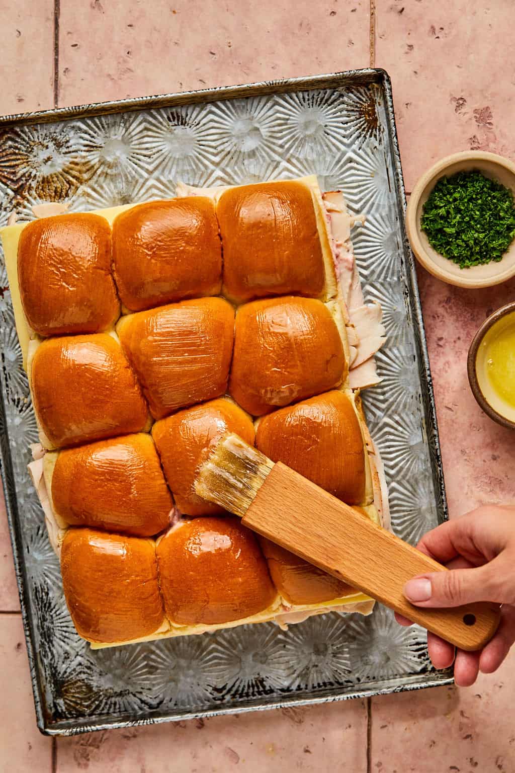 Turkey Sliders with Cranberry Aioli | Lauren Fit Foodie