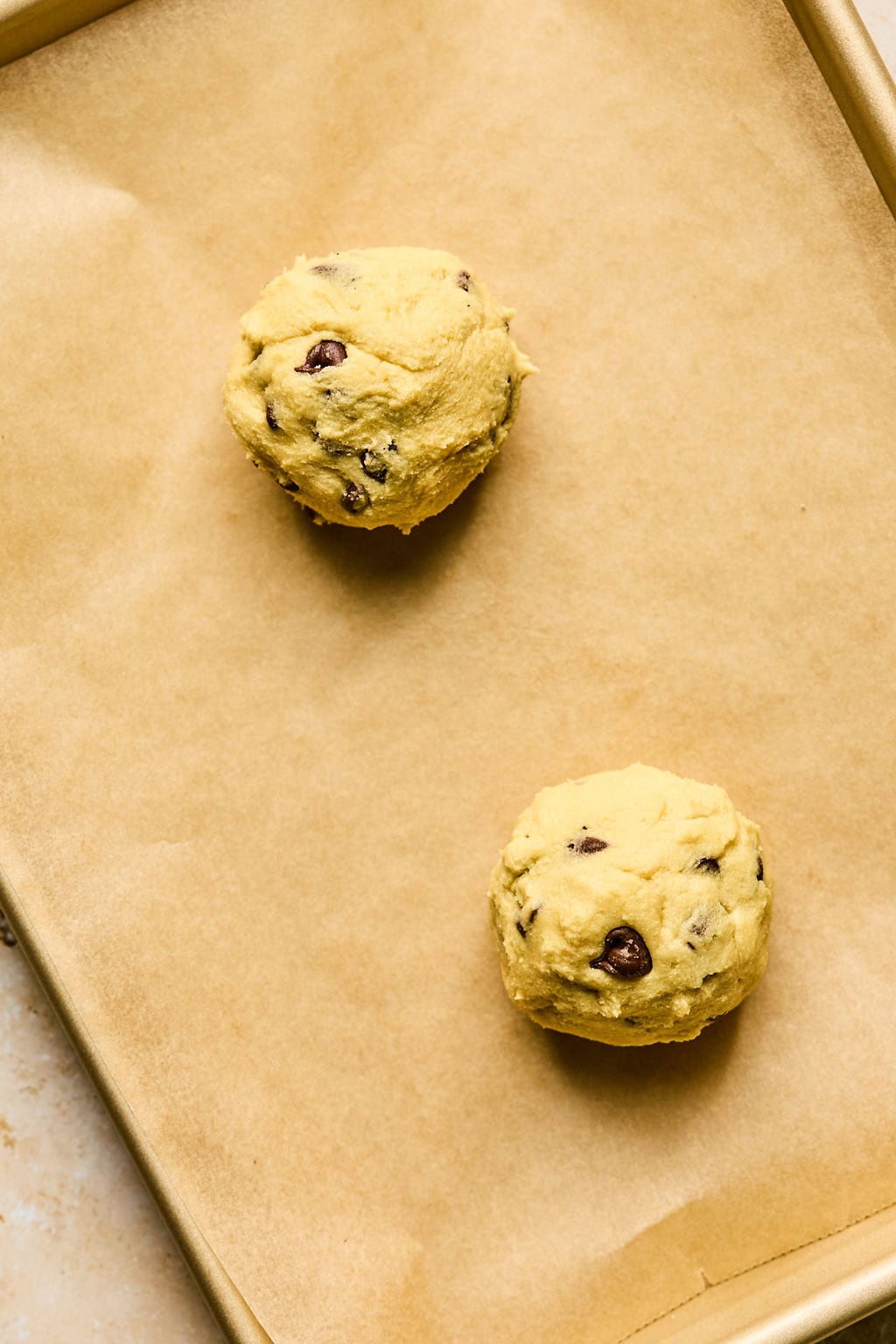 Two Huge Chocolate Chip Cookies (Ready in 15 minutes!)